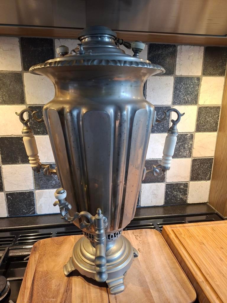 Antieke Russische Samovar, Antiek en Kunst, Ophalen
