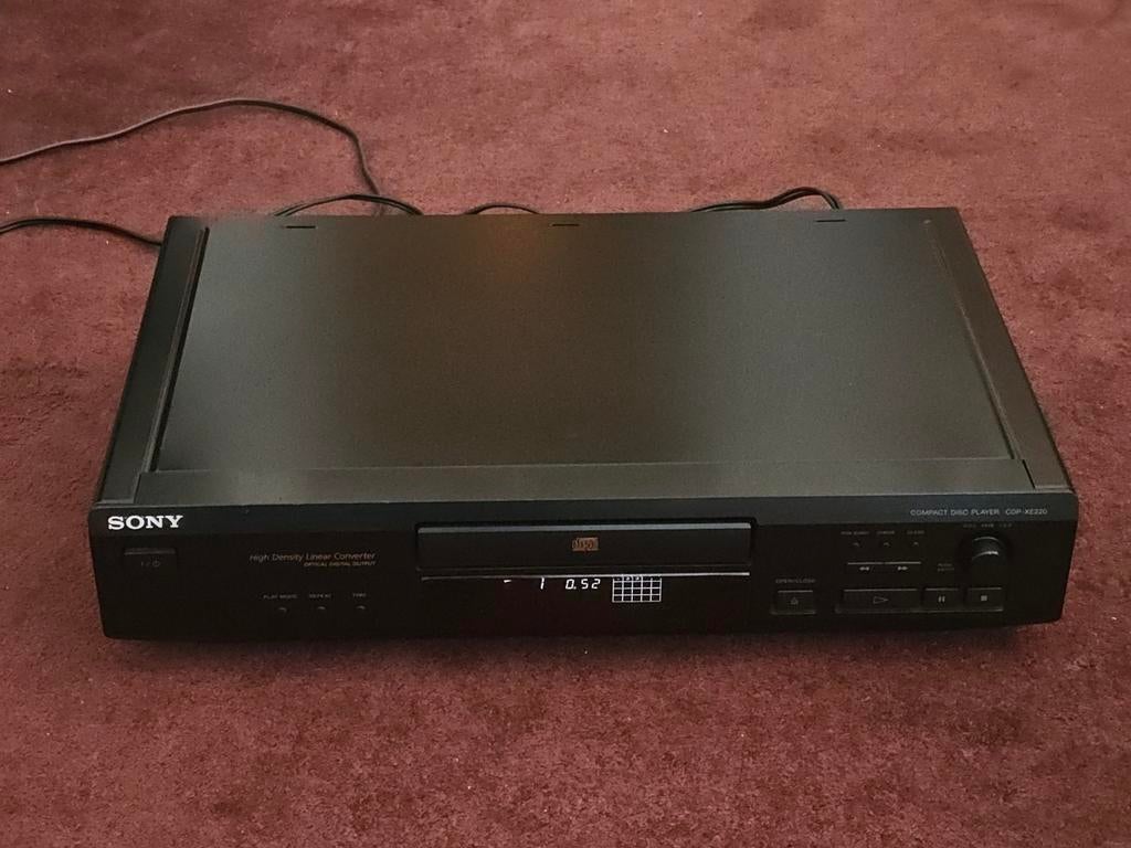 Sony cd-speler CDP-XE220 i.z.g.st., Ophalen of Verzenden, Gebruikt, Sony