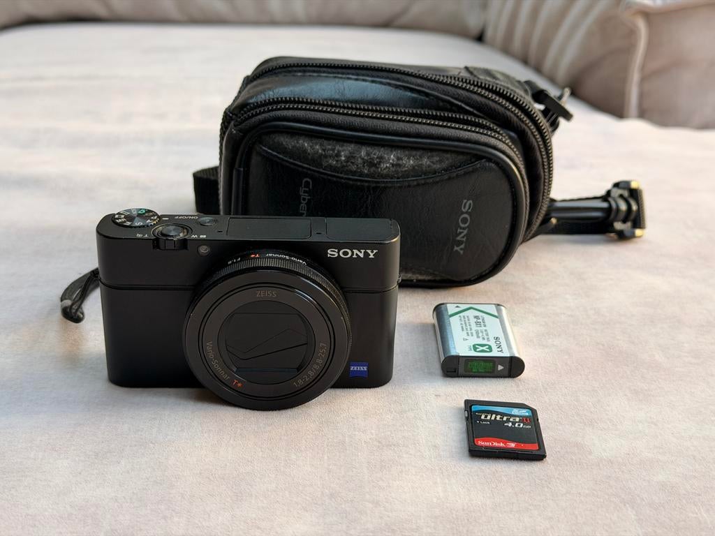 Sony Cybershot RX100 iii Digitale Compact Camera, Gebruikt, Compact, Ophalen of Verzenden, Sony