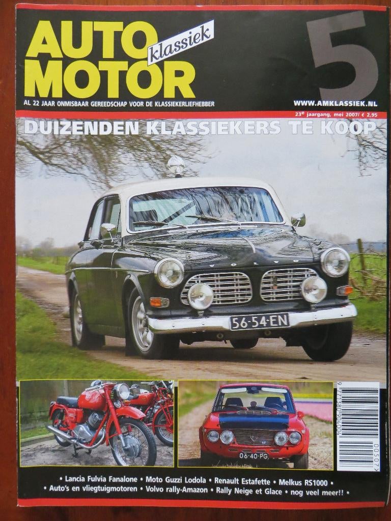 Auto Motor Klassiek 5 2007 Renault Estafette, Melkus RS1000, Ophalen of Verzenden, Nieuw, Renault