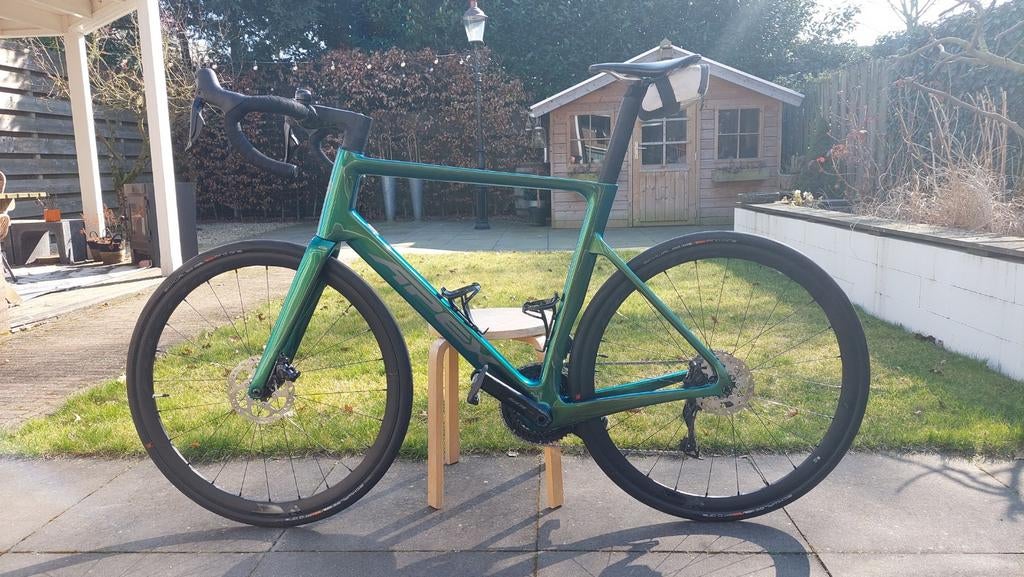 Apex Soniq Shimano 105 Di2, Fietsen en Brommers, Zo goed als nieuw, Meer dan 20 versnellingen, 53 tot 57 cm, Ophalen