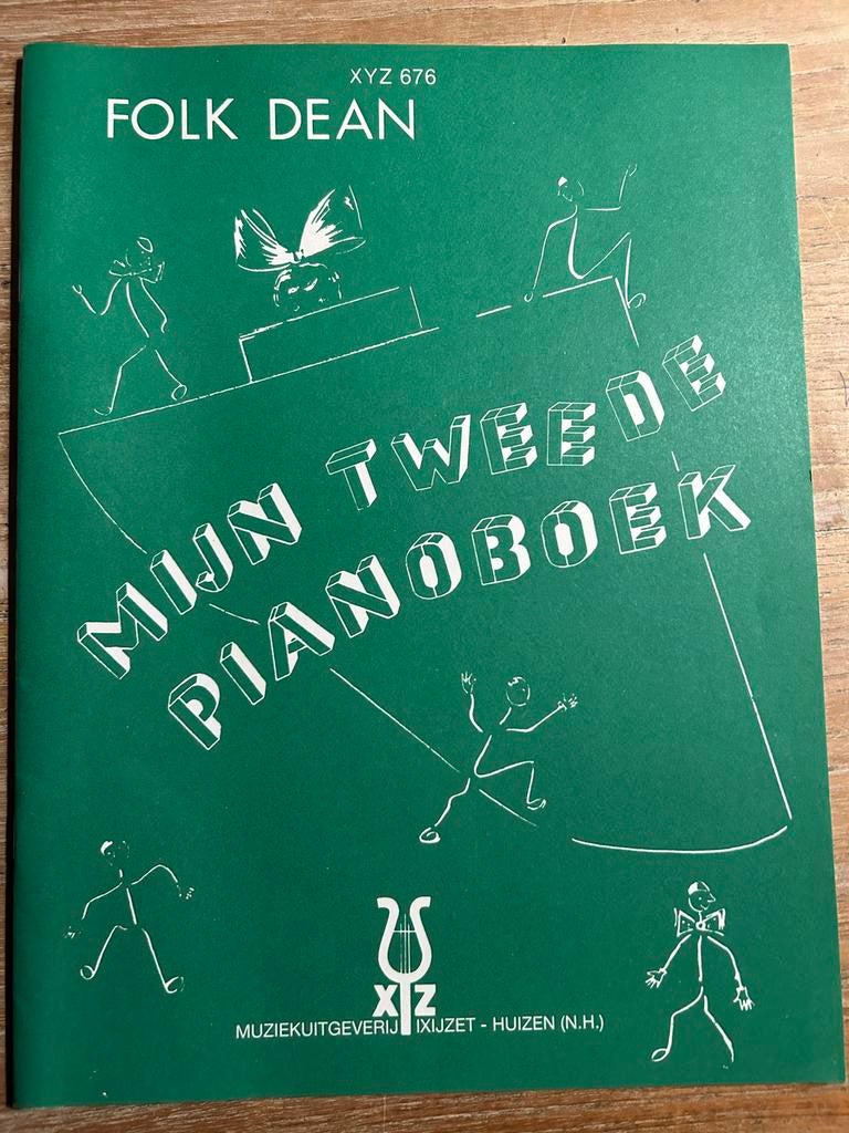 Mijn Tweede Pianoboek - Folk Dean (XYZ 676), Muziek en Instrumenten, Bladmuziek, Gebruikt, Overige genres, Les of Cursus, Ophalen of Verzenden