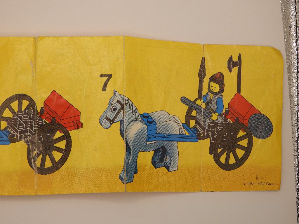 Lego 6010 Vintage Supply Wagon, Kinderen en Baby's, Speelgoed | Duplo en Lego, Compleet, Gebruikt, Overige thema's, Lego