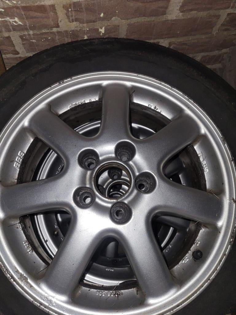 Unieke 16" BBS Bugatti EB051 velgen – Steek 5x110 saab/opel, Ophalen