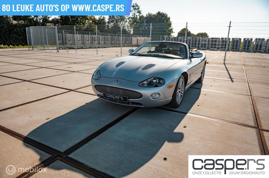 Jaguar XKR 4.2 V8 Convertible, Auto's, Jaguar, Achterwielaandrijving, Gebruikt, Cabriolet, 4 stoelen