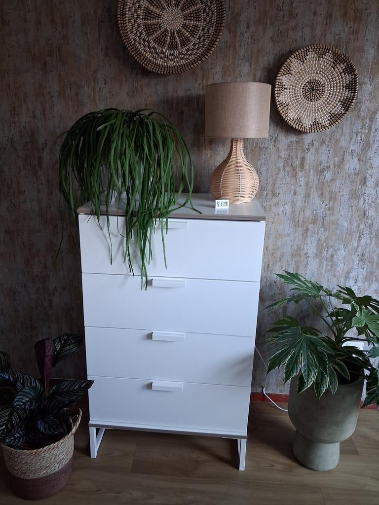 Ladenkast, Huis en Inrichting, Kasten | Ladekasten, Ophalen, 50 tot 100 cm, Zo goed als nieuw, 3 of 4 laden