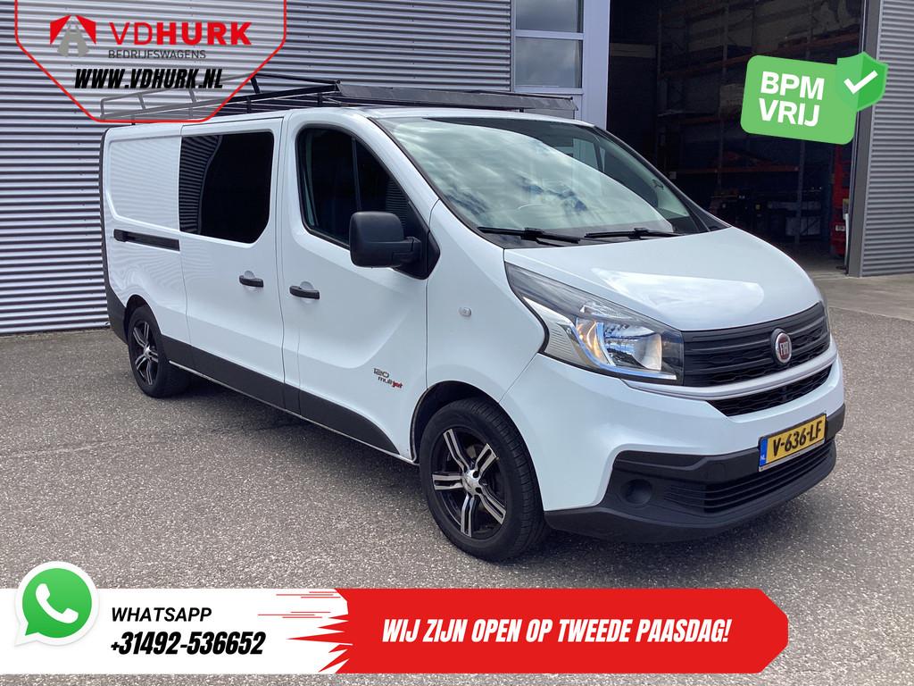 Fiat Talento 1.6 MJ 125 pk L2 DC Dubbel Cabine EXPORT ONLY A, Voorwielaandrijving, Gebruikt, Euro 6, 4 cilinders