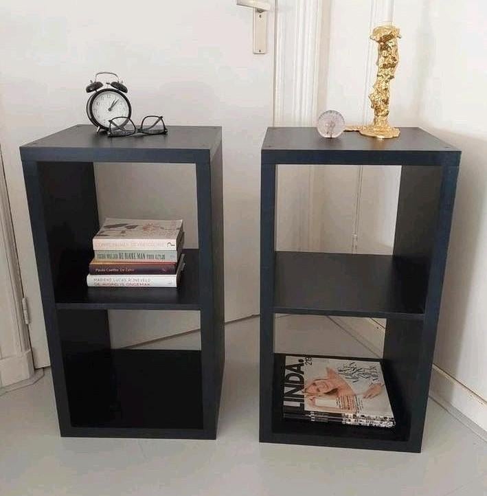 2x Kastje Sidetable Bijzettafel Nachtkastje Vakkenkast, Ophalen