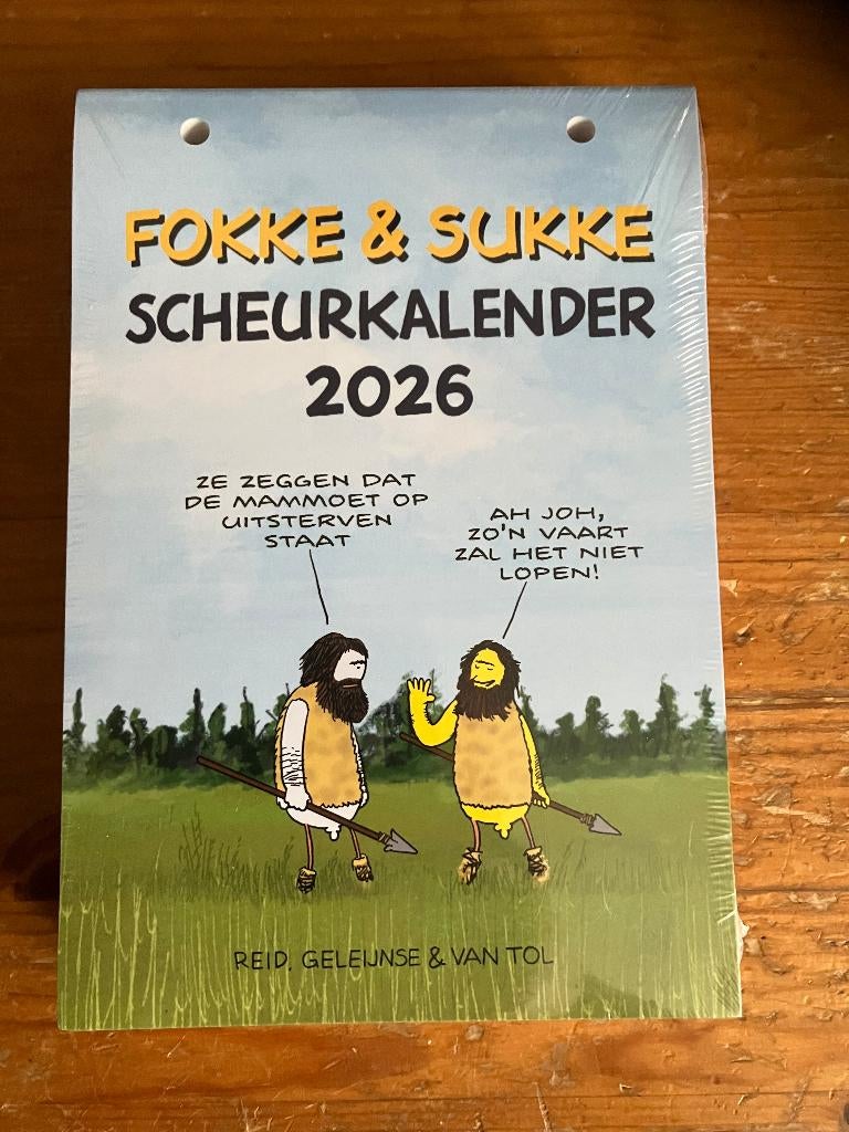 Fokke en Sukke scheurkalender 2026 nieuw, Diversen, Kalenders, Ophalen of Verzenden, Dagkalender, Nieuw