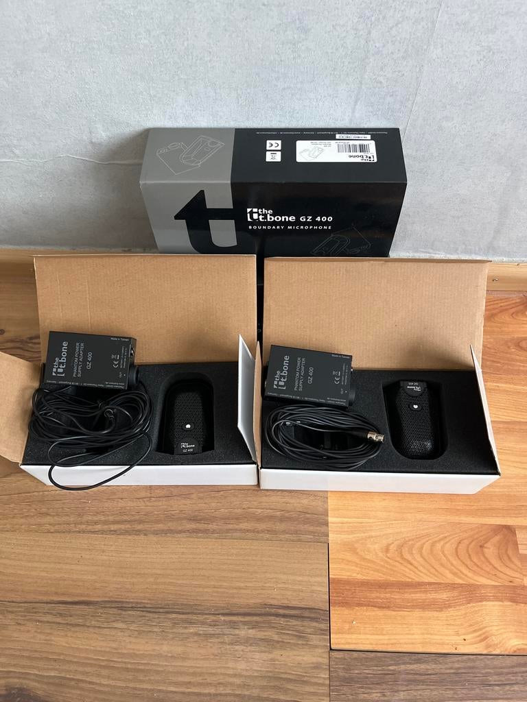 the t.bone GZ 400 boundary microfoons (2 stuks), Ophalen, Nieuw, Overige typen