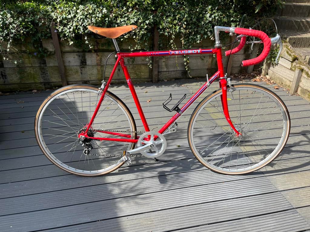 Te koop Peugeot tourfiets 1982, goede staat, 6 versnellingen, Fietsen en Brommers, Fietsen | Oldtimers, 59 cm of meer, Ophalen