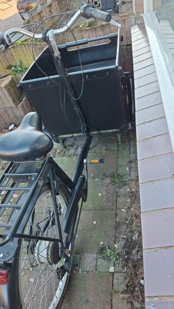 Elektrische bakfiets in nette staat, Fietsen en Brommers, Fietsen | Bakfietsen, Overige merken, Gebruikt, Elektrisch, Ophalen of Verzenden
