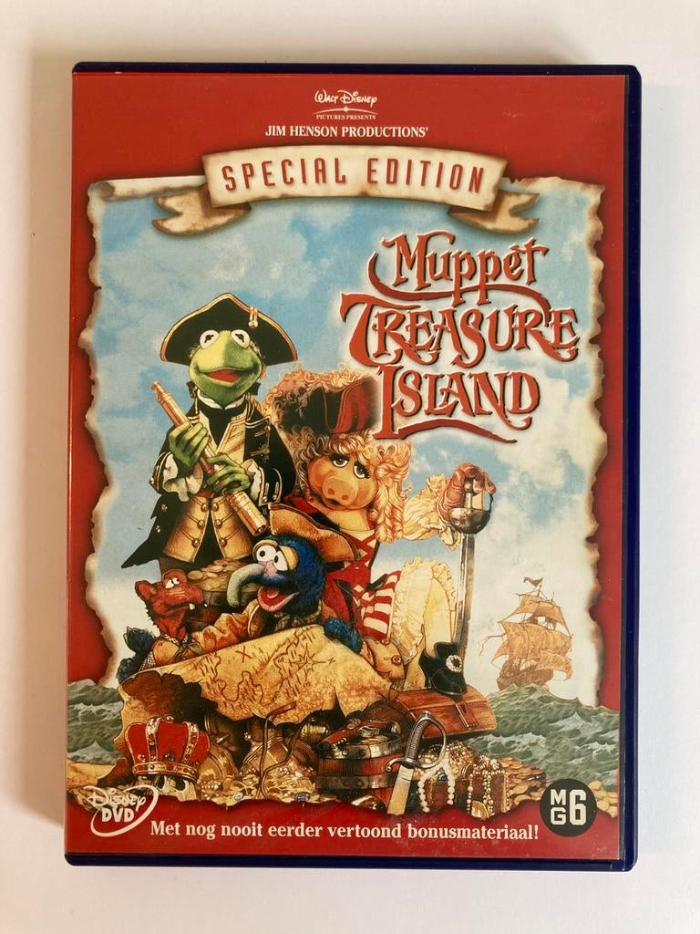 Muppet Treasure Island, 1996 / DVD / Special Edition, Alle leeftijden, Ophalen of Verzenden, Zo goed als nieuw
