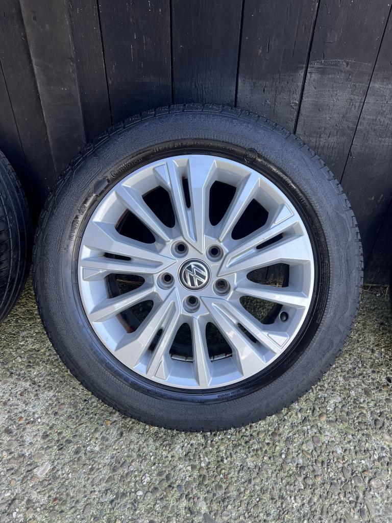 Originele Volkswagen Transporter T6 velgen 17" 5x120 Aracaju, Auto-onderdelen, Banden en Velgen, Niet ingevuld, Banden en Velgen