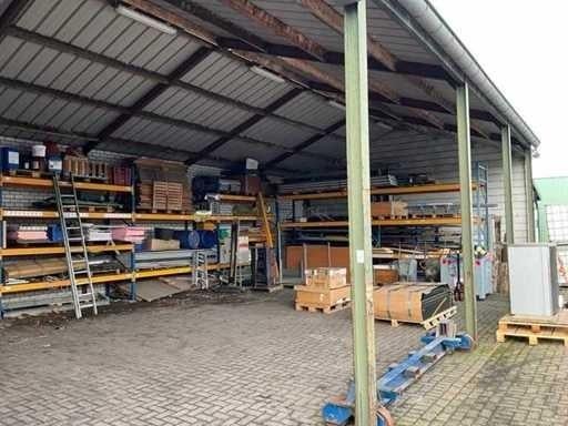 Staalconstructie/ openschuur/ overkapping, Ophalen, Gebruikt