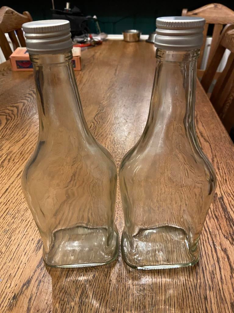 20 glazen flessen met schroefdop, Ophalen, Overige kleuren, 50 tot 75 cm, Glas