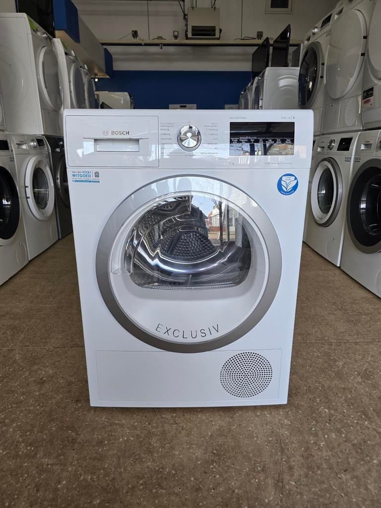 Bosch Serie 6 warmtepompdroger | 8 kilo | A+++ | Garantie ✅️, Jirnsum, Overige typen, 8 tot 10 kg, Zo goed als nieuw