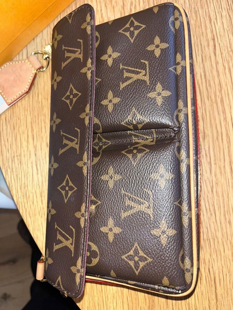 Louis Vuitton Schoudertas - Monogram Canvas, Sieraden, Tassen en Uiterlijk, Tassen | Schoudertassen, Overige merken, Bruin, Ophalen of Verzenden