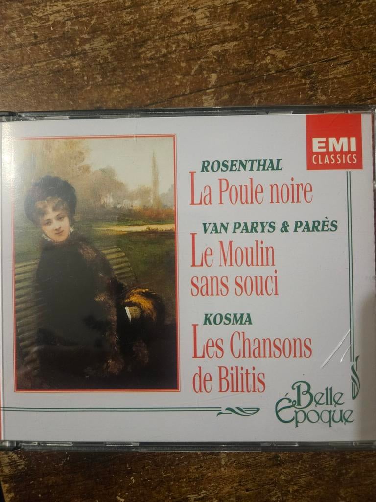 EMI Classics: La Poule noire, Le Moulin sans souci, Les Chan, Ophalen of Verzenden, Modernisme tot heden, Zo goed als nieuw, Vocaal