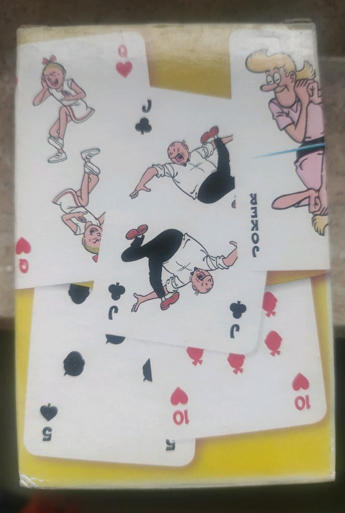 Suske en Wiske Kaartspel - Bob et Bobette, Verzamelen, Stripfiguren, Ophalen of Verzenden, Gebruikt