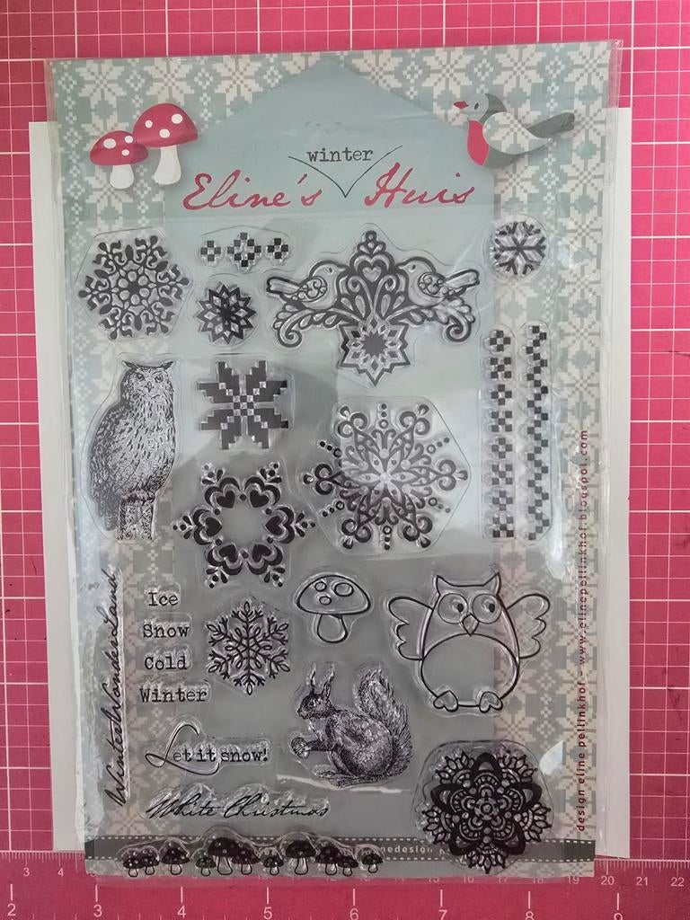 Nieuwe Stempelset Eline's Huis, Ophalen of Verzenden, Nieuw, Clearstamp