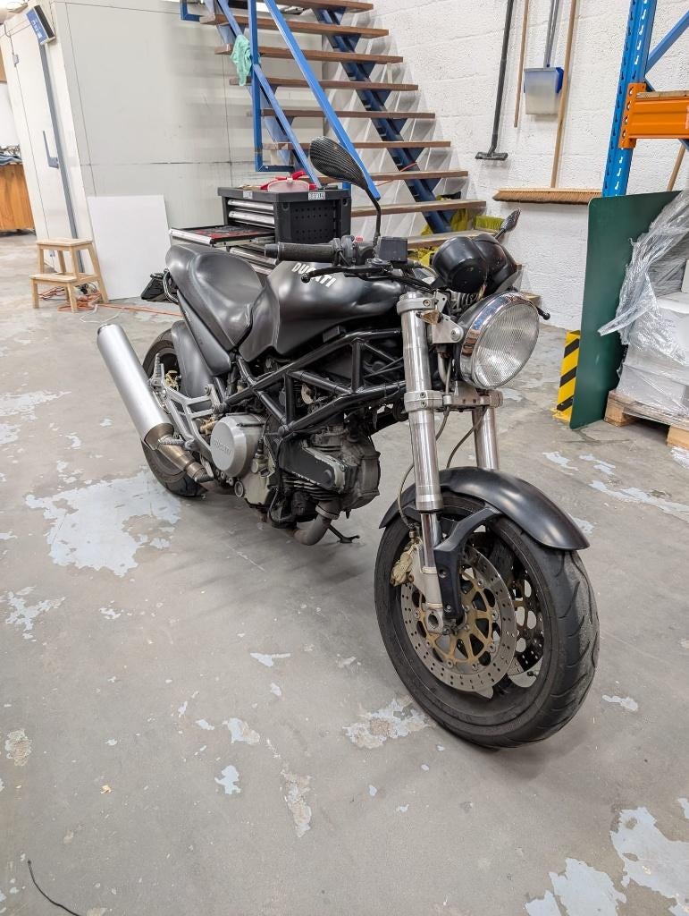 Ducati Monster 620 Dark i.e. | 22.182 km | Nieuwe Prijs ❗, Motoren, Motoren | Ducati, Handvatverwarming, 2 cilinders, Motorrijbewijs A