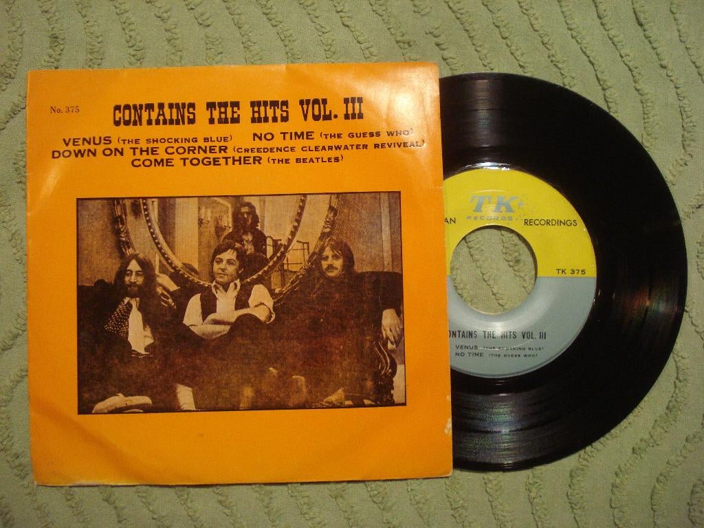 The Beatles 7" Vinyl EP: ‘Come together’ (Thailand), Gebruikt, 7 inch, Ophalen of Verzenden, Pop