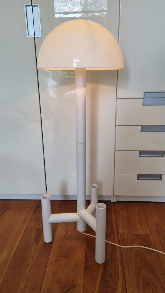 Vintage Space Age Paddestoel Lamp - Geheel Kunststof, Ophalen