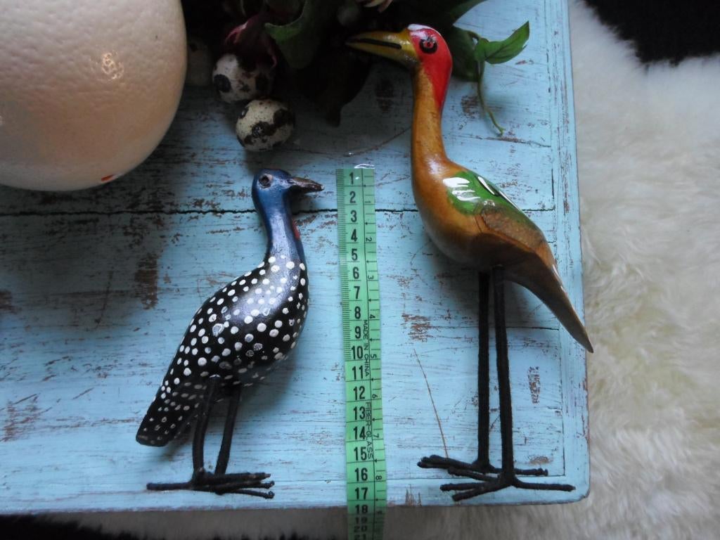 VOGELS VAN HOUT  ANTIEK., Antiek en Kunst, Ophalen of Verzenden