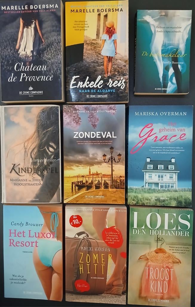 DE CRIME COMPAGNIE, Ophalen of Verzenden, Zo goed als nieuw, Diverse auteurs