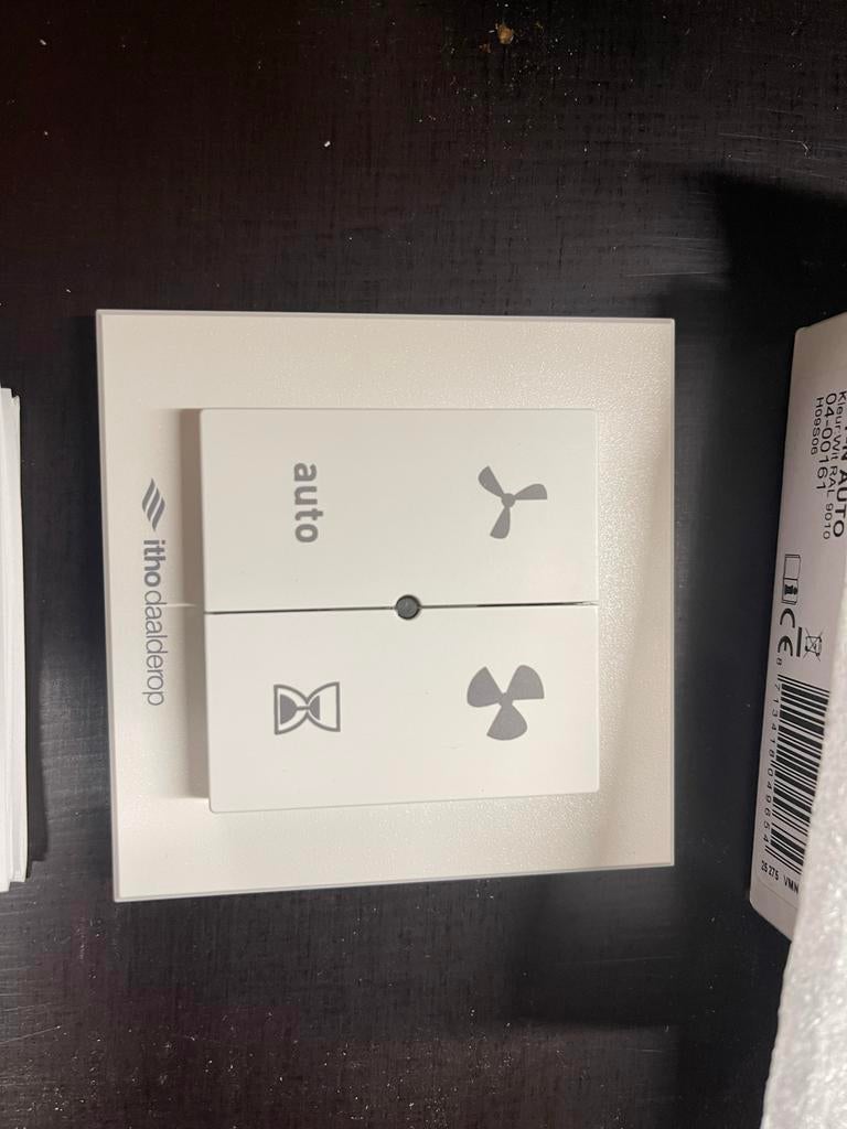 Itho Daalderop RFT-N Auto draadloze bedieningsschakelaar, Ophalen of Verzenden, Nieuw, Ventilator