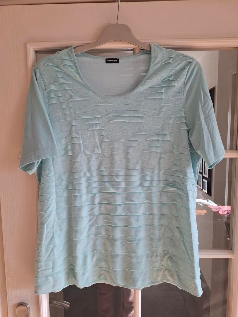 Gerry Weber T-shirt korte mouw maat 44, Kleding | Dames, Gerry weber, Ophalen of Verzenden, Zo goed als nieuw, Korte mouw