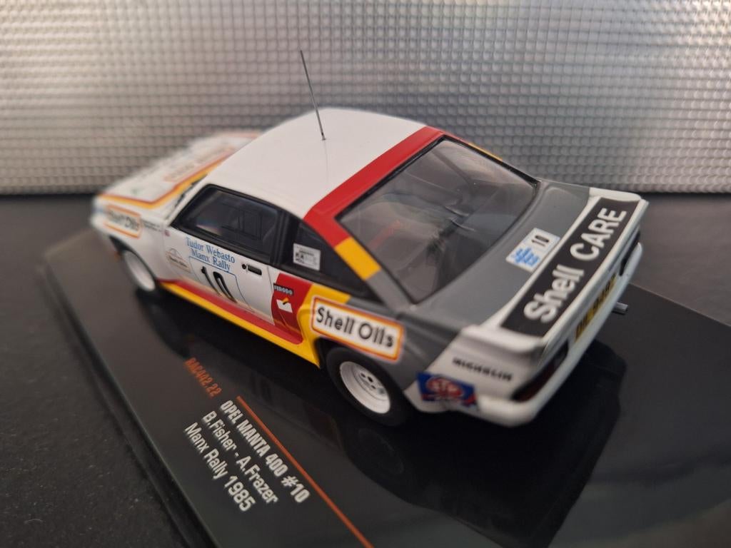Opel Manta 400 # 10 Manx Rally 1985 Schaal 1:43, Overige merken, IXO, IXO, Nieuw