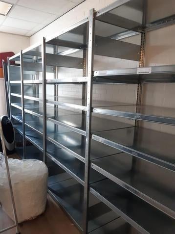  6 meter Meta legbord stelling 200 x 60   , Ophalen, Zo goed als nieuw