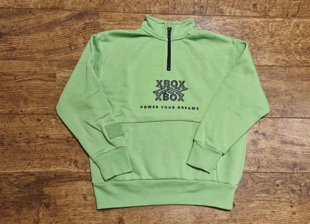 Xbox trui - Maat: 134, Kinderen en Baby's, Kinderkleding | Maat 134, Zo goed als nieuw, Jongen, Trui of Vest, Ophalen of Verzenden