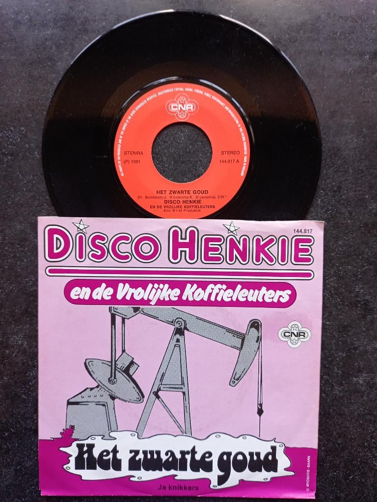 Disco Henkie - Het Zwarte Goud 1981, Gebruikt, 7 inch, Single, Ophalen of Verzenden