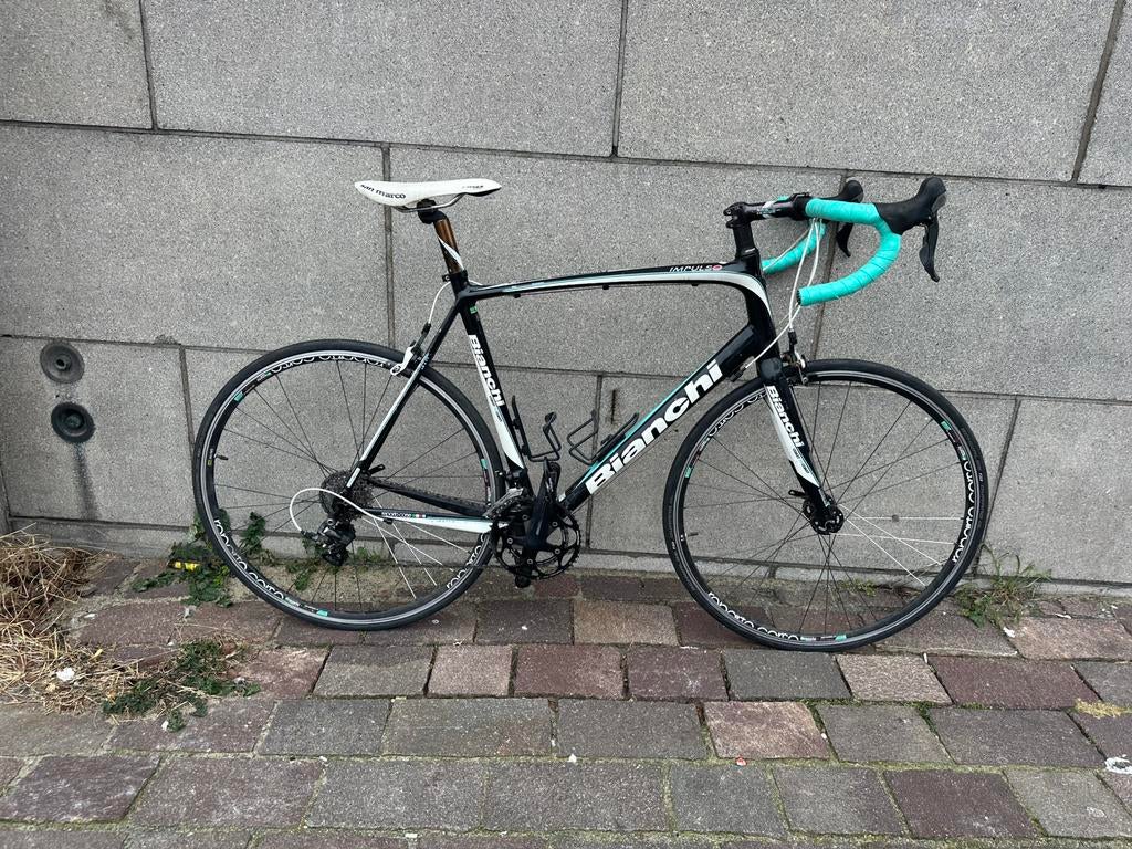 Bianchi imulso, Fietsen en Brommers, Fietsen | Racefietsen, Aluminium, Zo goed als nieuw, 57 tot 61 cm, Meer dan 20 versnellingen