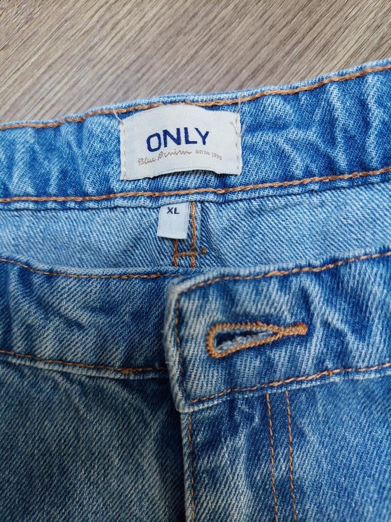 Wide leg over de knie van Only/XL, Ophalen of Verzenden, Zo goed als nieuw, Blauw