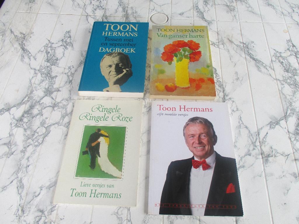 Toon Hermans Boekjes 4 stuks, Eén comic, Verzenden, Europa, Zo goed als nieuw