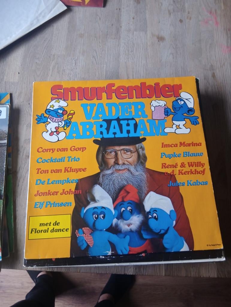 Vader Abraham - Smurfenbier LP, Ophalen of Verzenden, 1980 tot 2000, Gebruikt, 12 inch