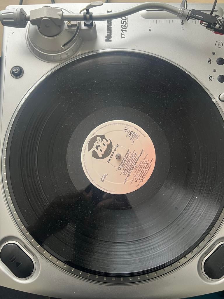 Numark TT1650 Platenspeler, Ophalen of Verzenden, Gebruikt, Platenspeler, Pitch-regelaar