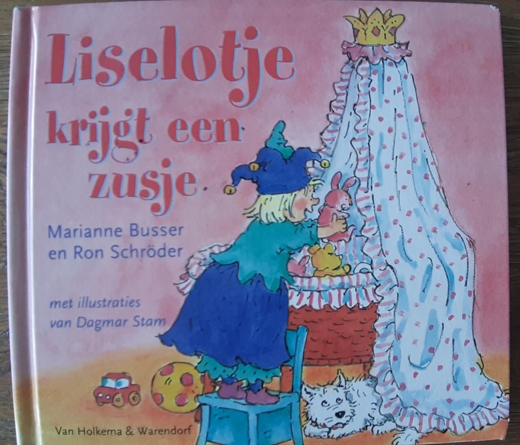 Marianne Busser - Liselotje krijgt een zusje, Boeken, Kinderboeken | Kleuters, Fictie algemeen, Jongen of Meisje, Ophalen of Verzenden