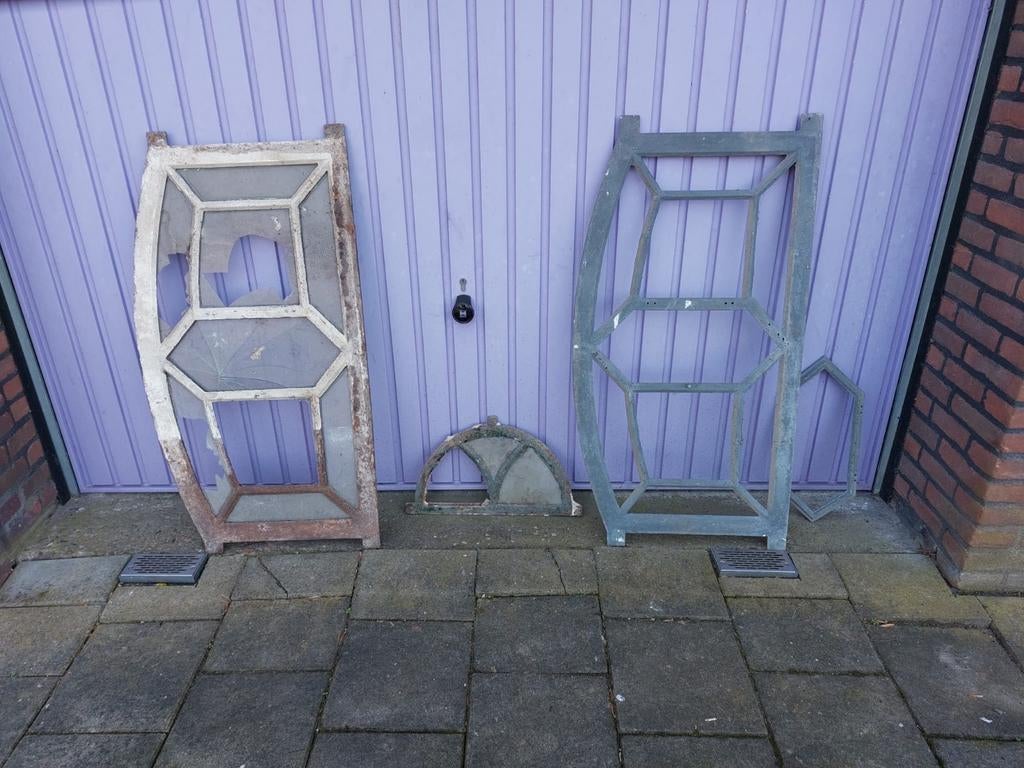 Ouderwetse Boerderij ramen, Ophalen, Gevelraam of Ruit, Gebruikt, Minder dan 80 cm