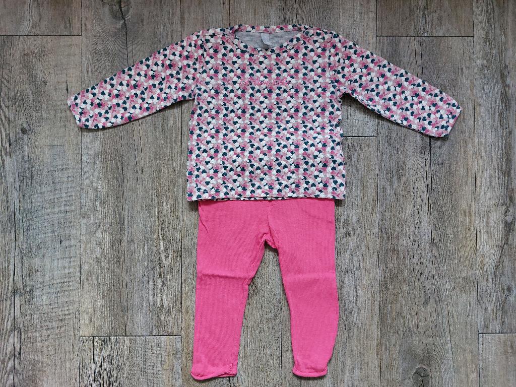 Setje maat 68, Kinderen en Baby's, Babykleding | Maat 68, Meisje, Ophalen of Verzenden, Zo goed als nieuw, Setje
