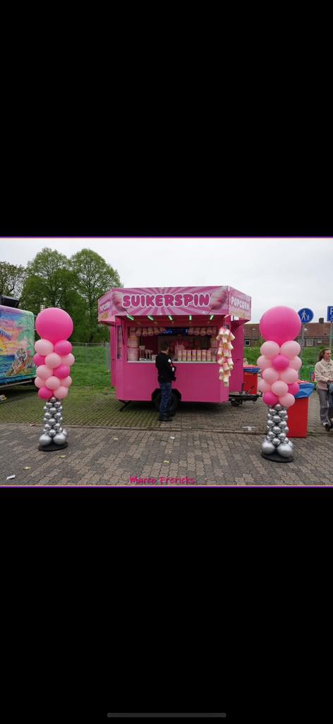 Kermis kraam tekoop, Hobby en Vrije tijd, Feestartikelen | Verhuur, Ophalen of Verzenden, Zo goed als nieuw, Carnaval