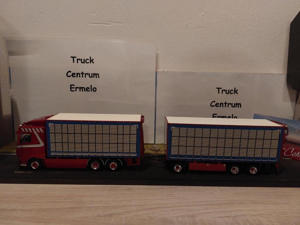 Tijs de Koning; DAF XF SPACE CAB 6X2 TAG AXLE RIGED TRUCK BO, Hobby en Vrije tijd, Modelauto's | 1:50, Ophalen of Verzenden, Nieuw