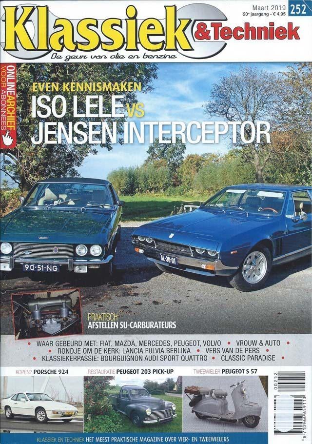 Klassiek & Techniek 252 2019 : Porsche 924 - Peugeot 203, Ophalen of Verzenden, Gelezen, Algemeen