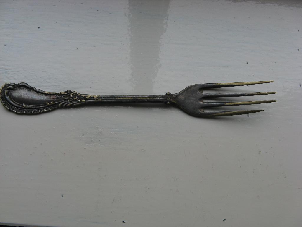 Oude antieke vork, Ophalen of Verzenden