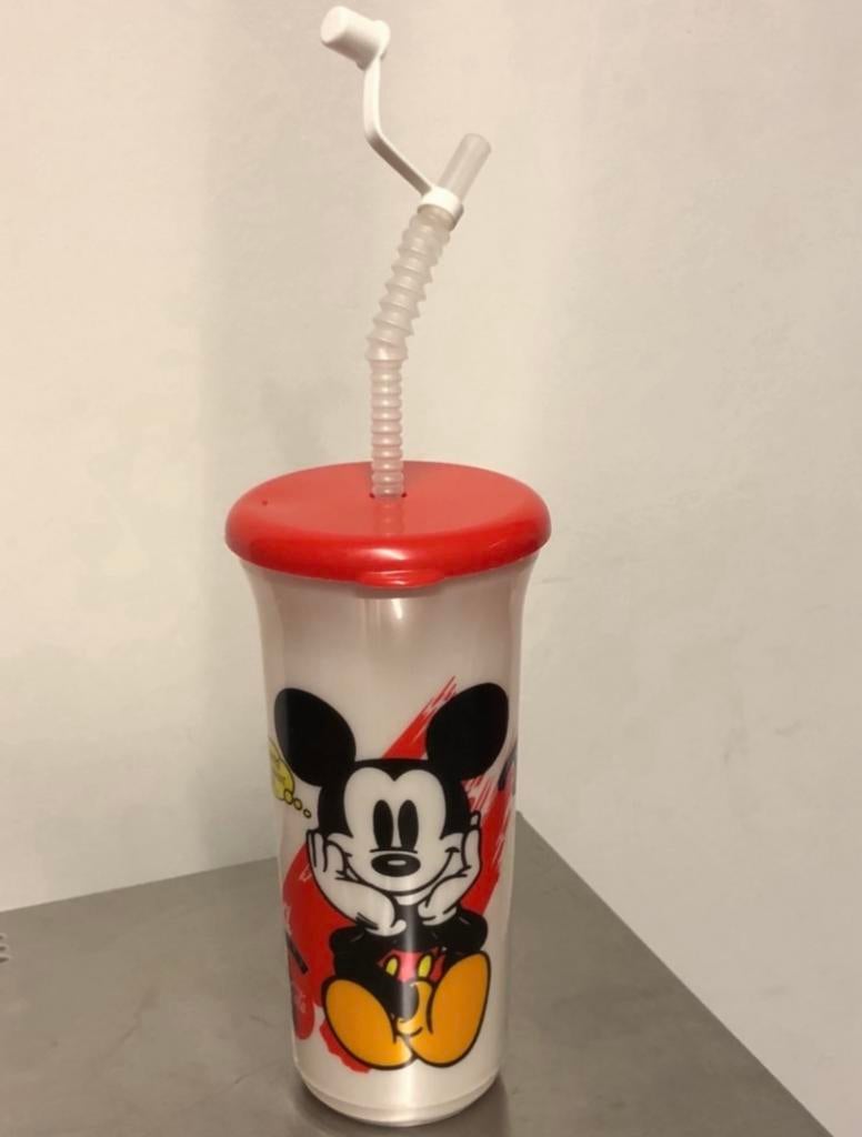 DISNEYLAND U.S.A. PLASTIC BEKER, Ophalen of Verzenden, Zo goed als nieuw