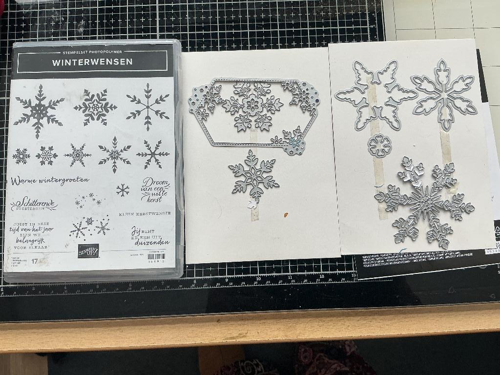 Stampin Up Winterwensen, Ophalen of Verzenden, Zo goed als nieuw, Overige typen